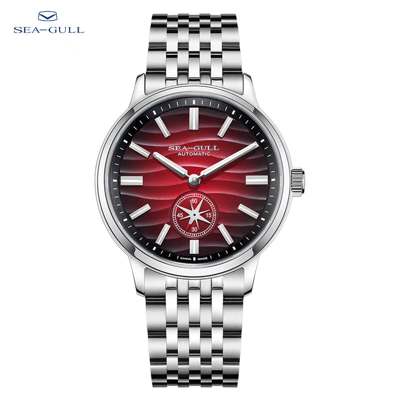 Sea-Gull Automatic Mechanical Mens Wristwatch Polaris Sub Dial Luminous