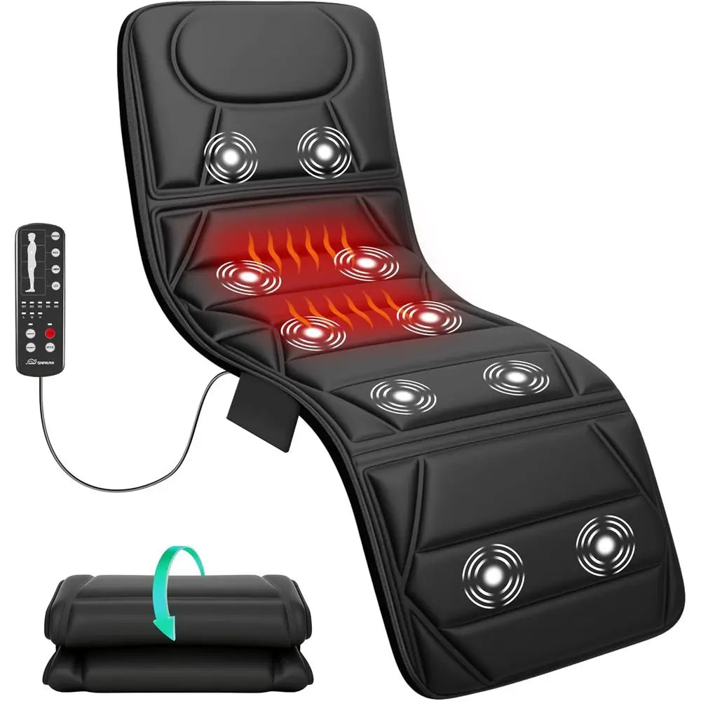 Full Body Vibration Massage Mat With 10 Motors And Heating