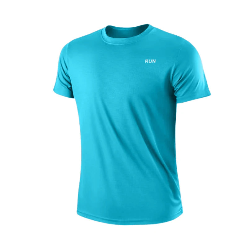YOUONGWEAR CN Summer Quick Dry Running Gym Shirt Men