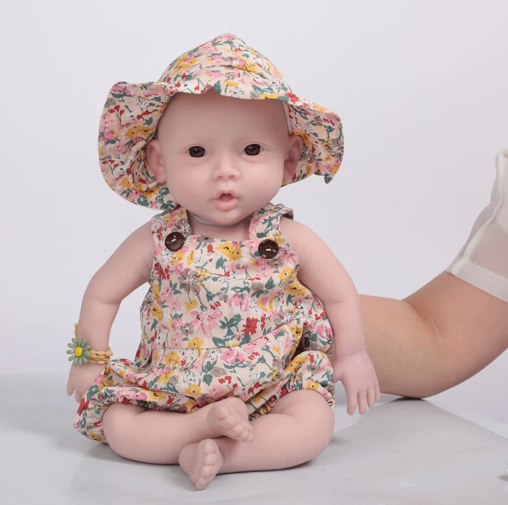 EUR Clearance Only 20 Stock 3kg Girl 100% Full Body Silicone Reborn Baby Doll Realistic Soft Baby Toys for Children Dolls Gift