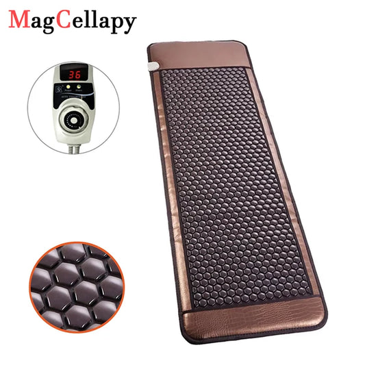 MagCellapy Tourmaline Germanium Stone Infrared Heating Pad For Back Pain