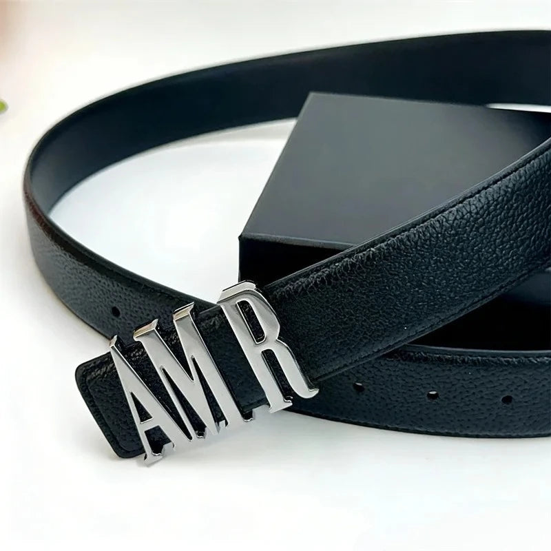 Men's Genuine Leather Belt, A Stylish and Luxurious Brand American Men's Belt, Suitable for Both Business Suits and Fashionable Jeans, and Can Also Be Used As A Leather Belt for Casual Pants. The Style Is Unique and Fashionab