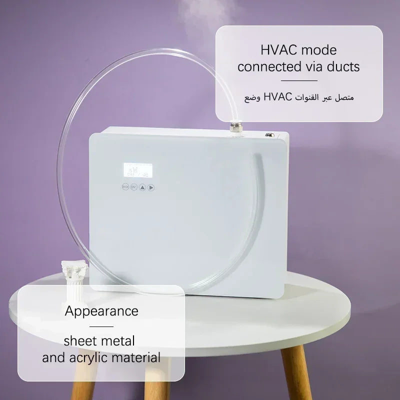 VAT Exemption US Local Aroma Diffuser Home Perfume Scent Machine Fragrance Air Freshener Essential Oil Waterless Flavoring