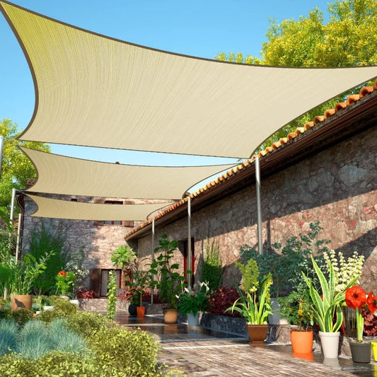 ShadeMart Sun Shade Sail UPF50 Square Canopy Cloth