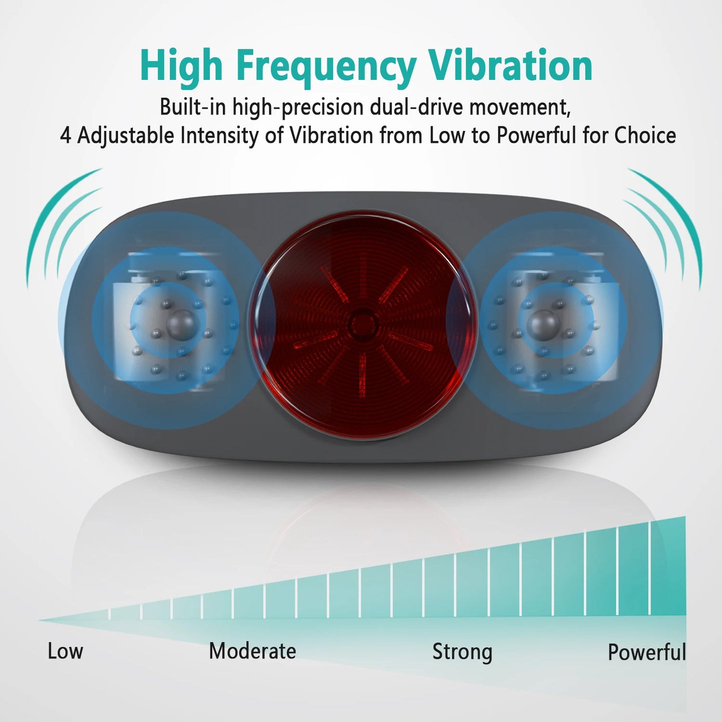 Wireless Slimming Belt Abdominal Massager With Vibration And Heating
