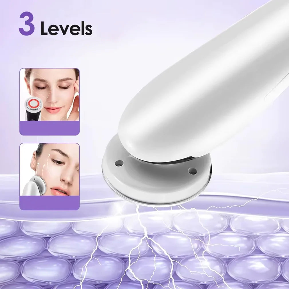 Electric Face Lift Massage with 7 Models 3 Levels Wireless Household Beauty Lift Tightening Vibration Facial Massager Daily Care