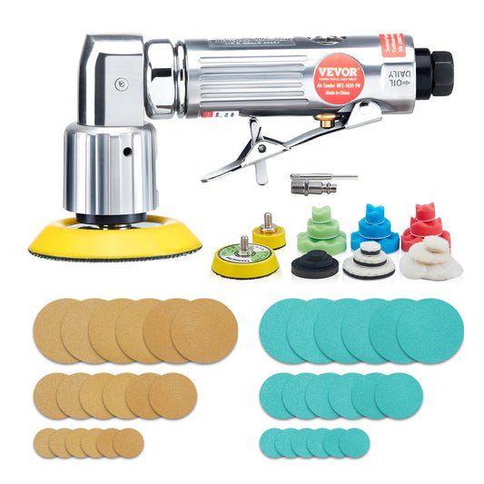 SucceBuy Pneumatic Orbital Air Sander for Automotive Polishing and Grinding