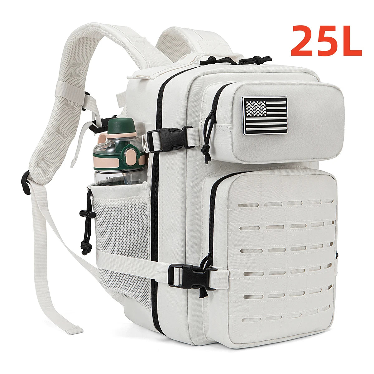 ReFire Gear Tactical Backpack For Outdoors With Water Bottle Holder