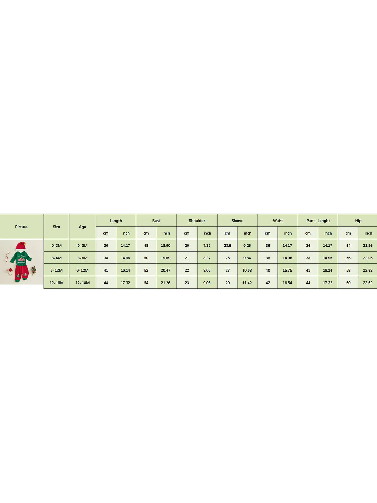 Neck Long Outfit Romper Pants Crew Sleeve Romper Hat 3 3 Pcs Set Crew Neck Top Rated Baby Christmas Outfit