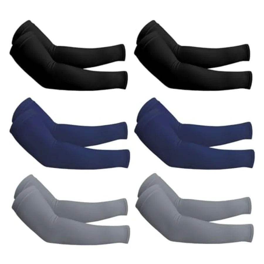 PFFY UV Protection Cooling Arm Sleeves for Men and Women UPF 50 Sun Sleeve