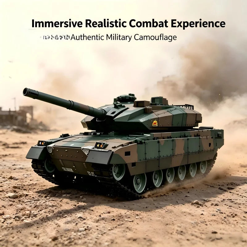 TONGLI RC Battle Tank With Remote Control And Realistic Effects