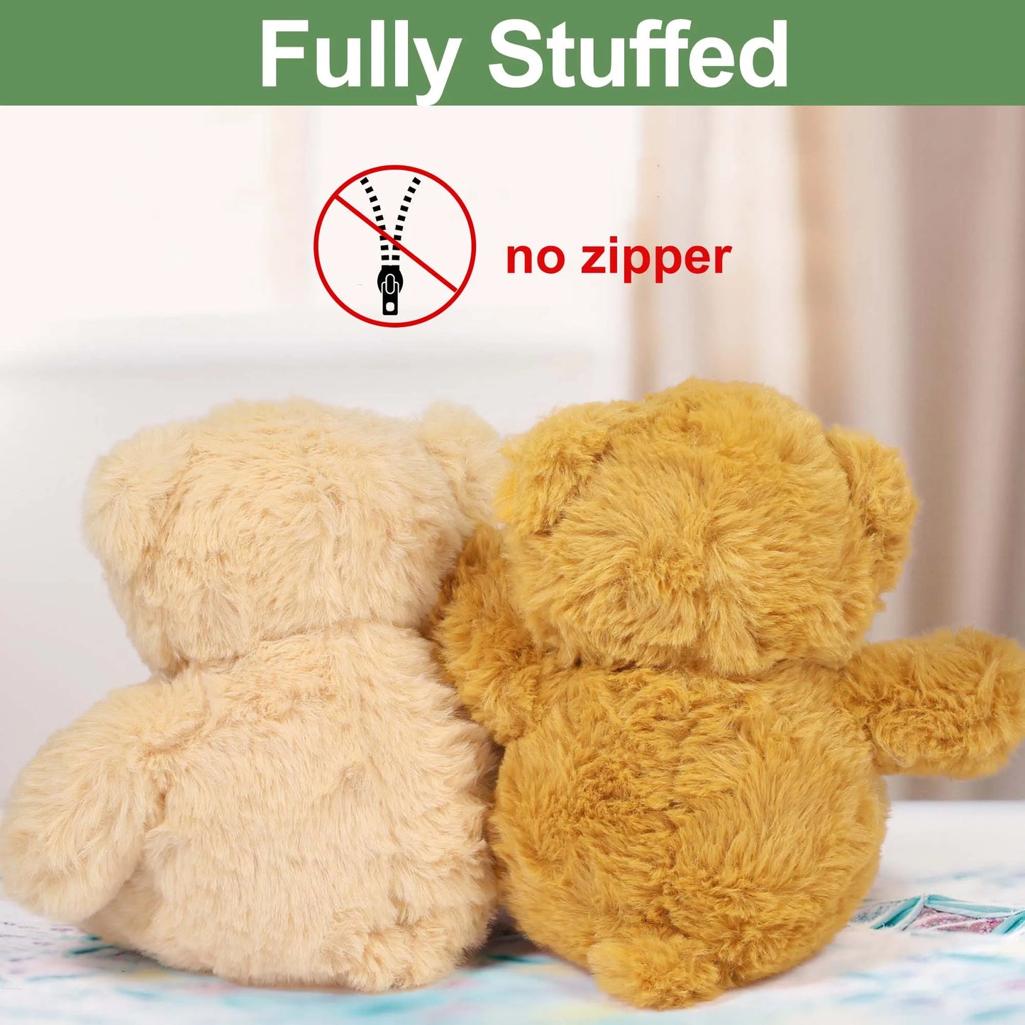6 Pack 8'' Teddy Bear Stuffed Animals Teddy Bear Plush Toy, Birthday Gifts for Kids Boy Girl Toddlers Baby Shower Christmas Gift
