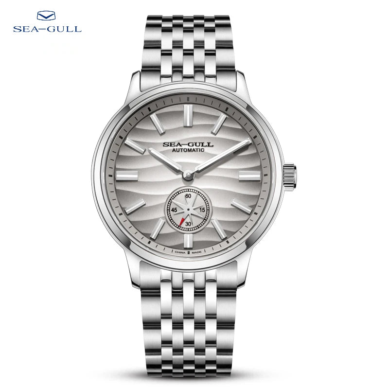 Sea-Gull Automatic Mechanical Mens Wristwatch Polaris Sub Dial Luminous