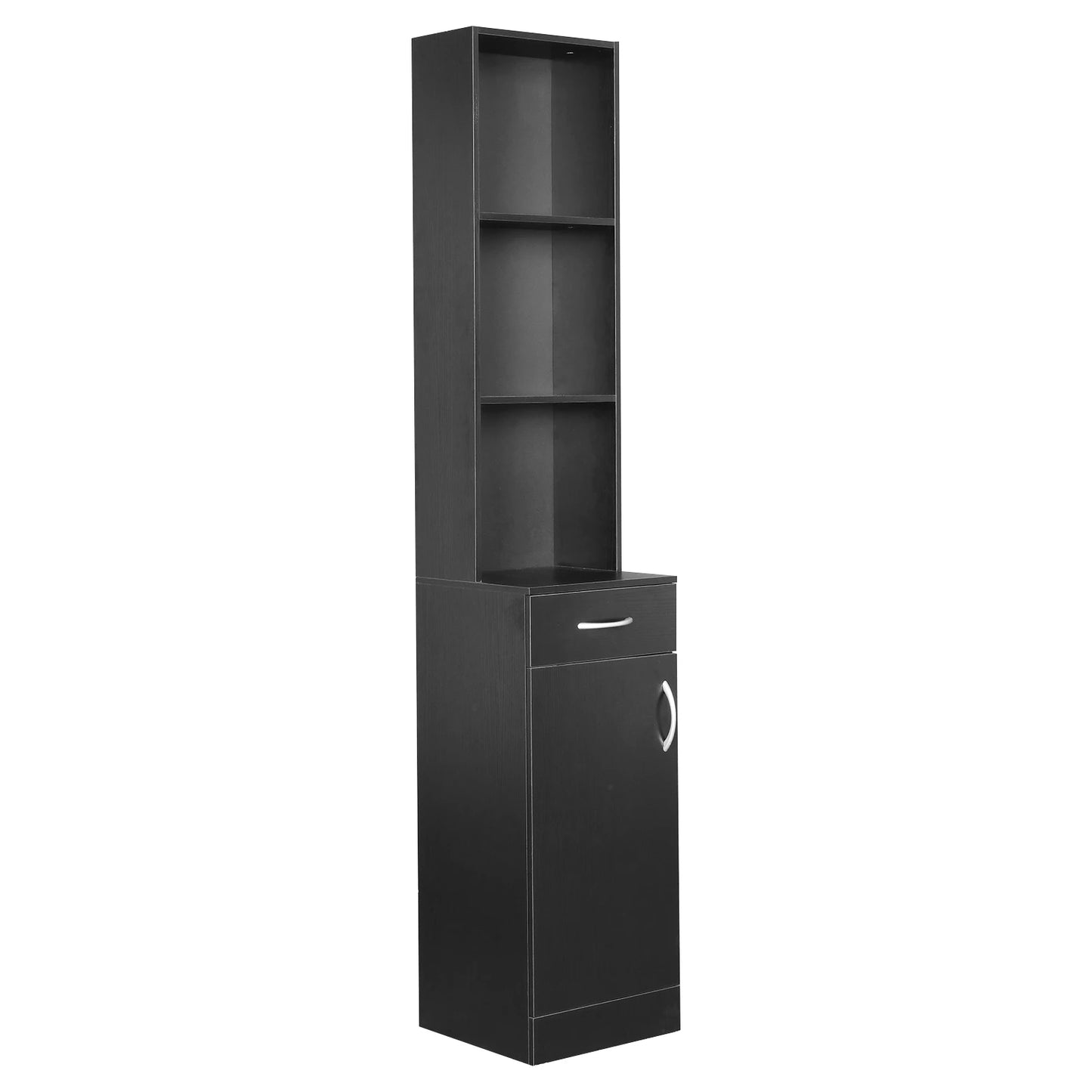 MDF Triamine One Door One Drawer Three Compartments Wall Cabinet
