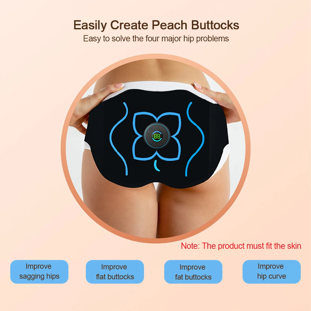 Foreverlily EMS Glute Trainer Electric Muscle Stimulator With Remote