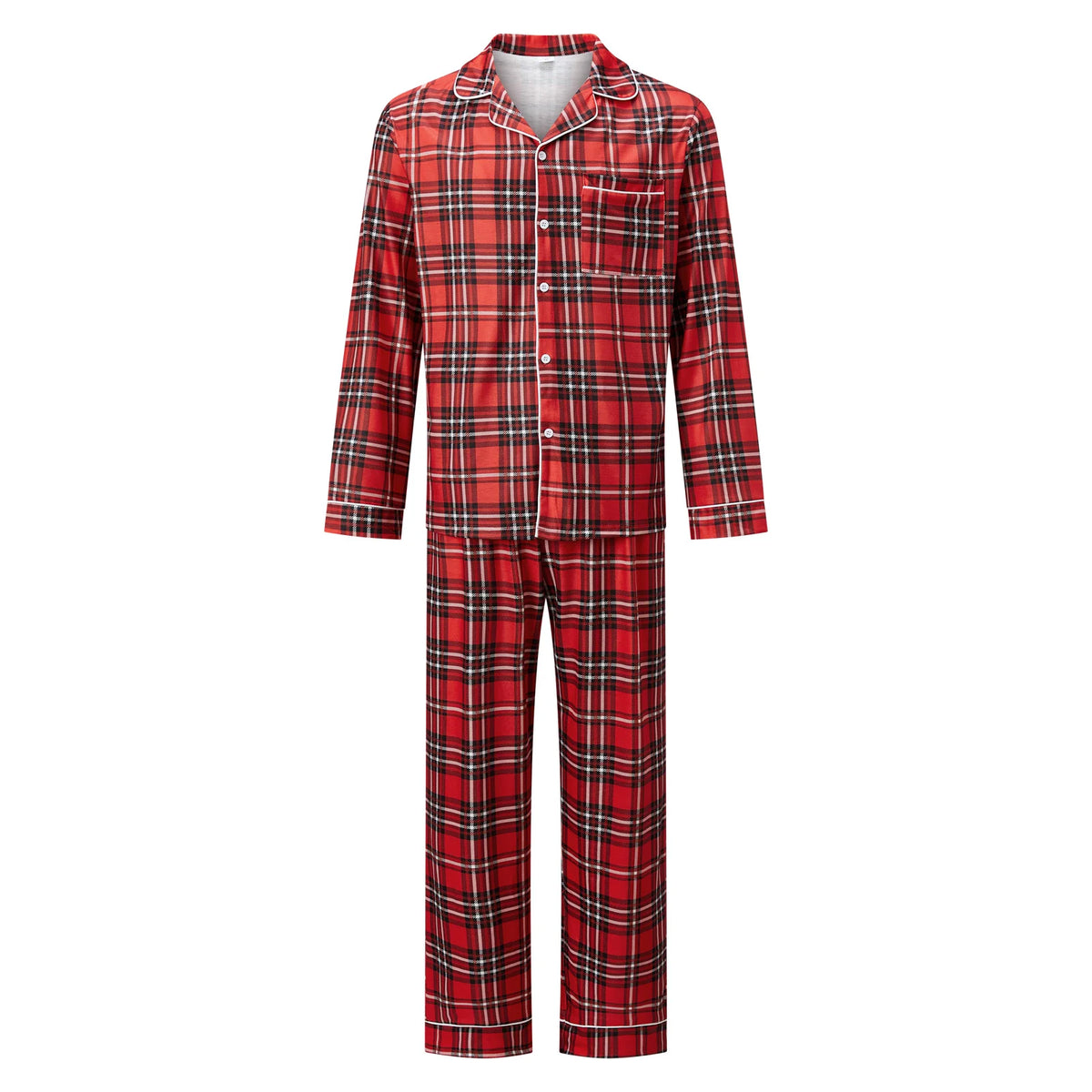 For Family Matching-Buffalo-Plaid Pajamas For Family Plaid Pajamas Pajamas For Matching Christmas Sleepwear Outfits