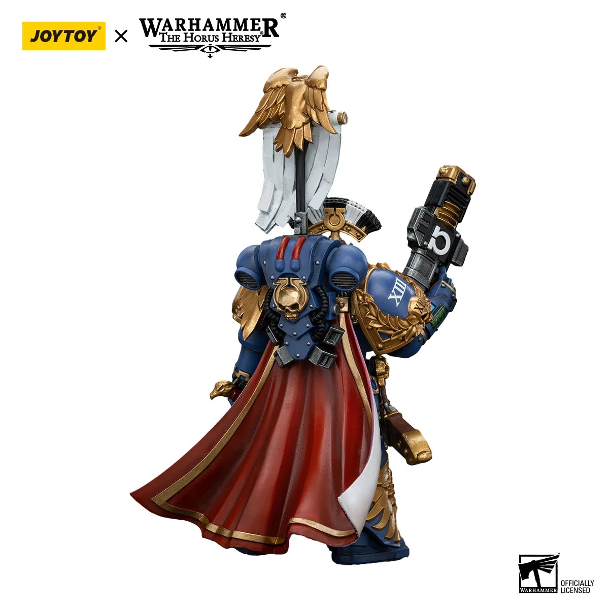 [IN STOCK]JOYTOY Warhammer 30K 1/18 Action Figure Ultramarines Legion Praetor with Power Sword and Volkite Serpenta Model