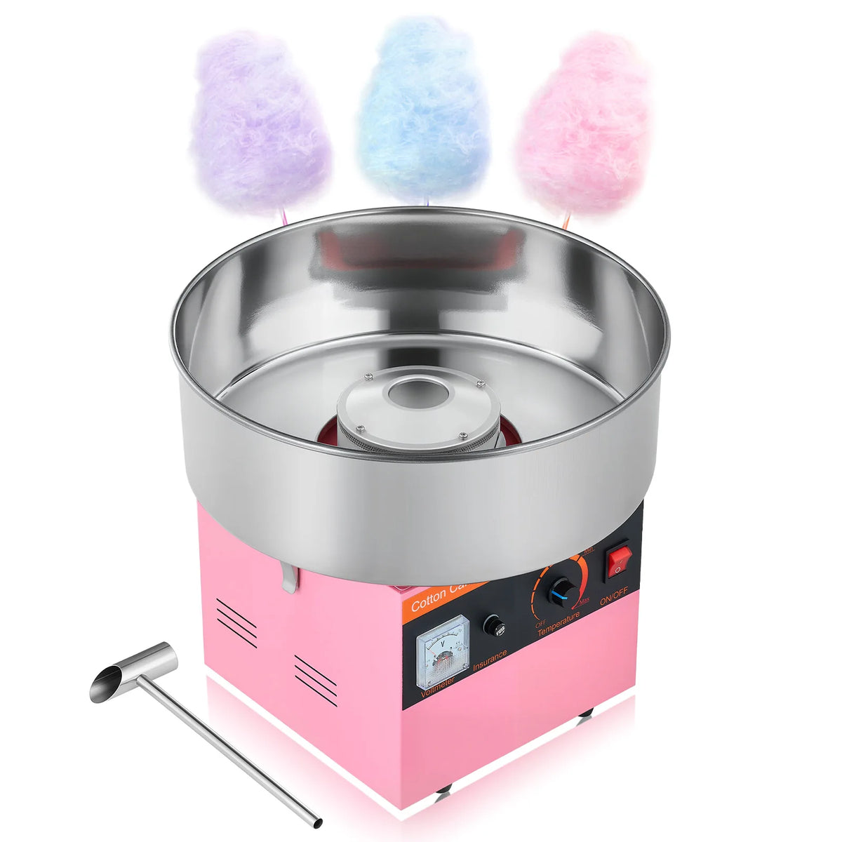 SucceBuy Commercial Electric Cotton Candy Machine for Home Parties
