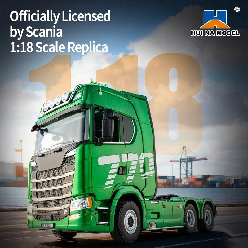 HUINA 1501 770S 1502 1/18 RC Tractor 2.4G 19CH RC Engineering Trailer Truck with Lights and Sound System RC Car Model Toy Gift  HUINA 1592 1:14 Scale RC Excavator 22 Channels