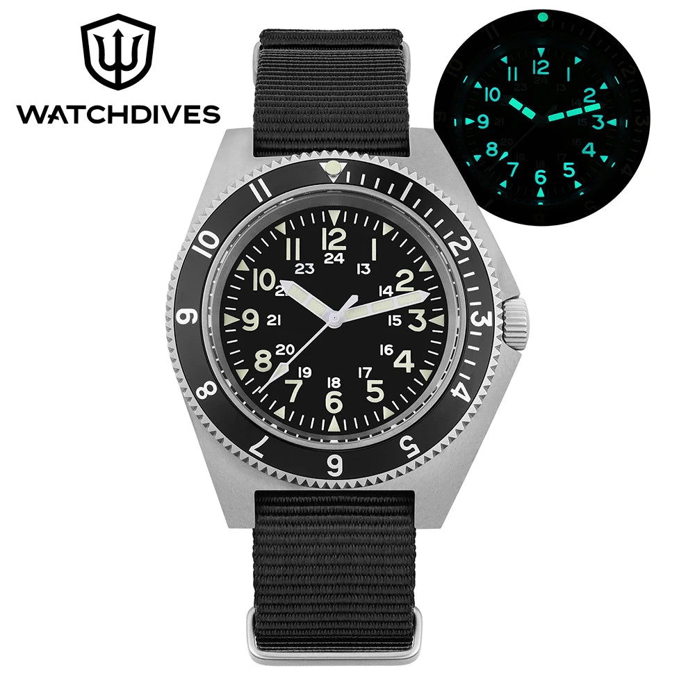 Watchdives WD1972 Quartz Watch Sapphire Crystal BGW9 Luminous
