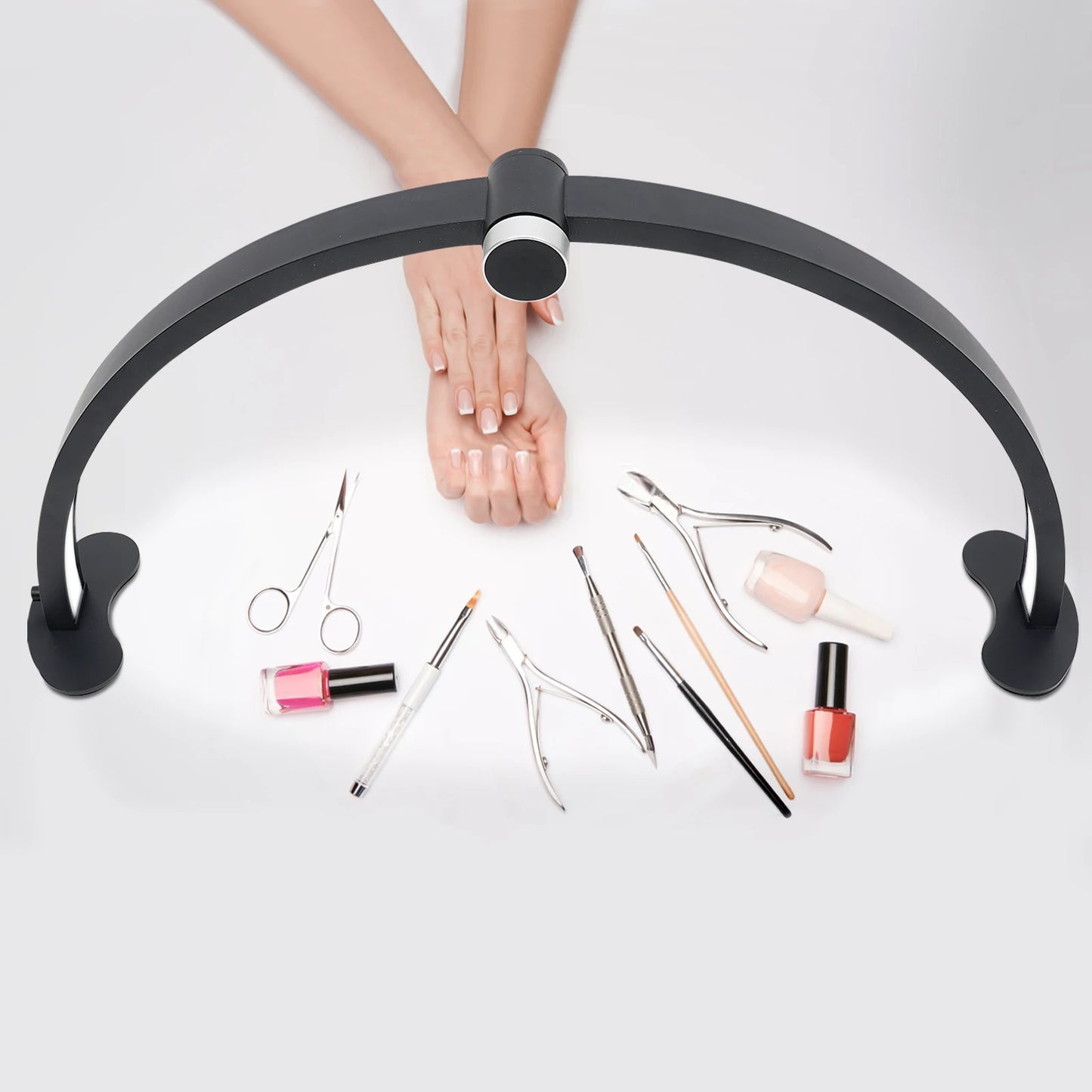 LED Half Moon Lamp With Adjustable Brightness 3000K To 6000K