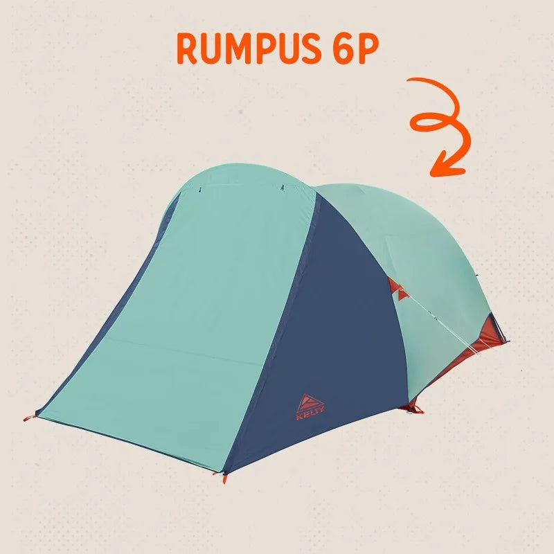 Rumpus Freestanding Family Tent With Extra Large Vestibule