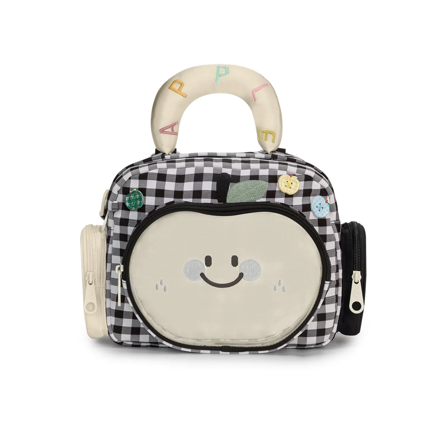 Kabaqoo Cute Apple Ita Bag Women Crossbody PU Leather