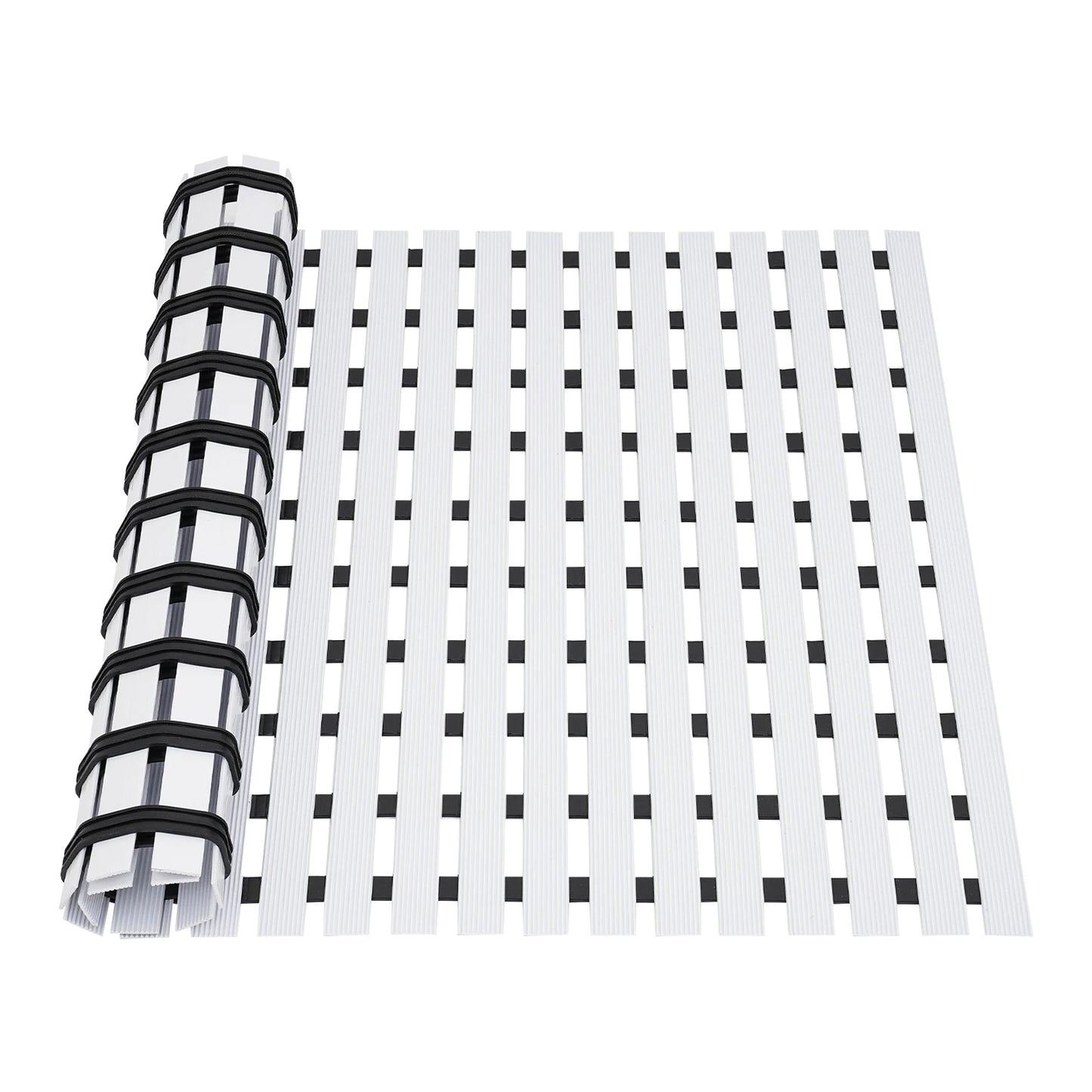 Premium Non Slip PVC Rubber Shower Mat With Textured Design