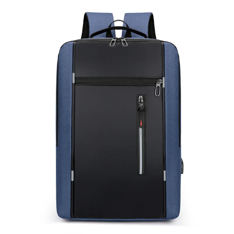 Waterproof Laptop Backpack USB Charging Unisex Large Capacity Daypack