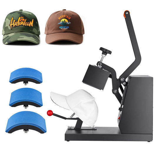SucceBuy Hat Heat Press Machine with Digital Timer Temperature Control