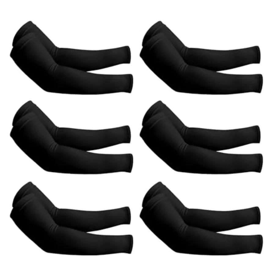 PFFY UV Protection Cooling Arm Sleeves for Men and Women UPF 50 Sun Sleeve