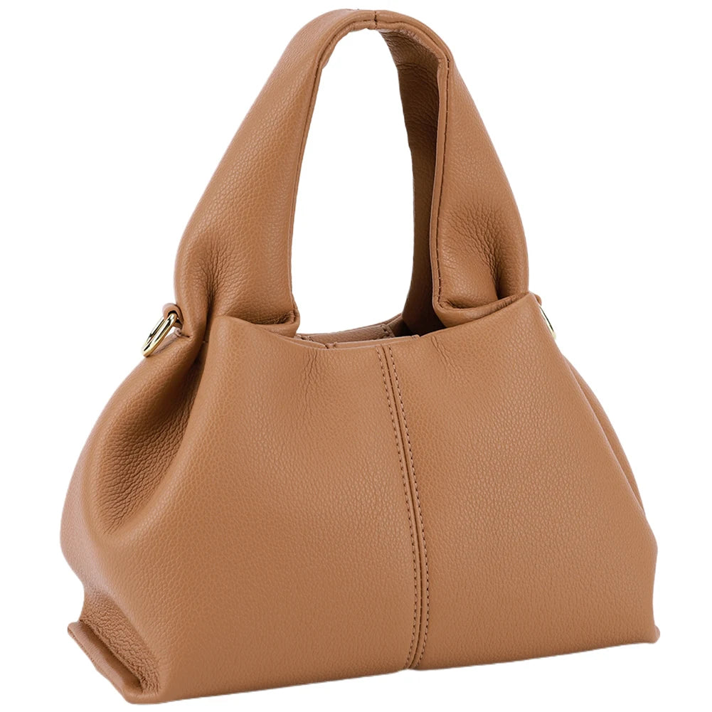 APWIKOGER Soft Cloud Dumpling Clutch Purse With Removable Crossbody Strap