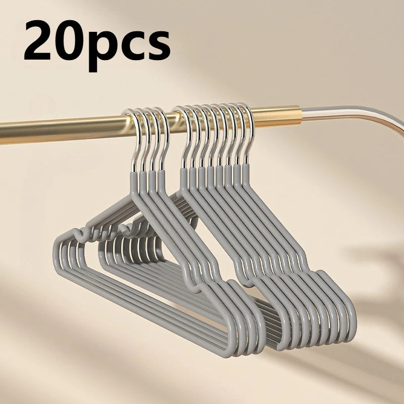 Metal Clothes Hangers Anti Slip Heavy Duty Space Saving Organizers