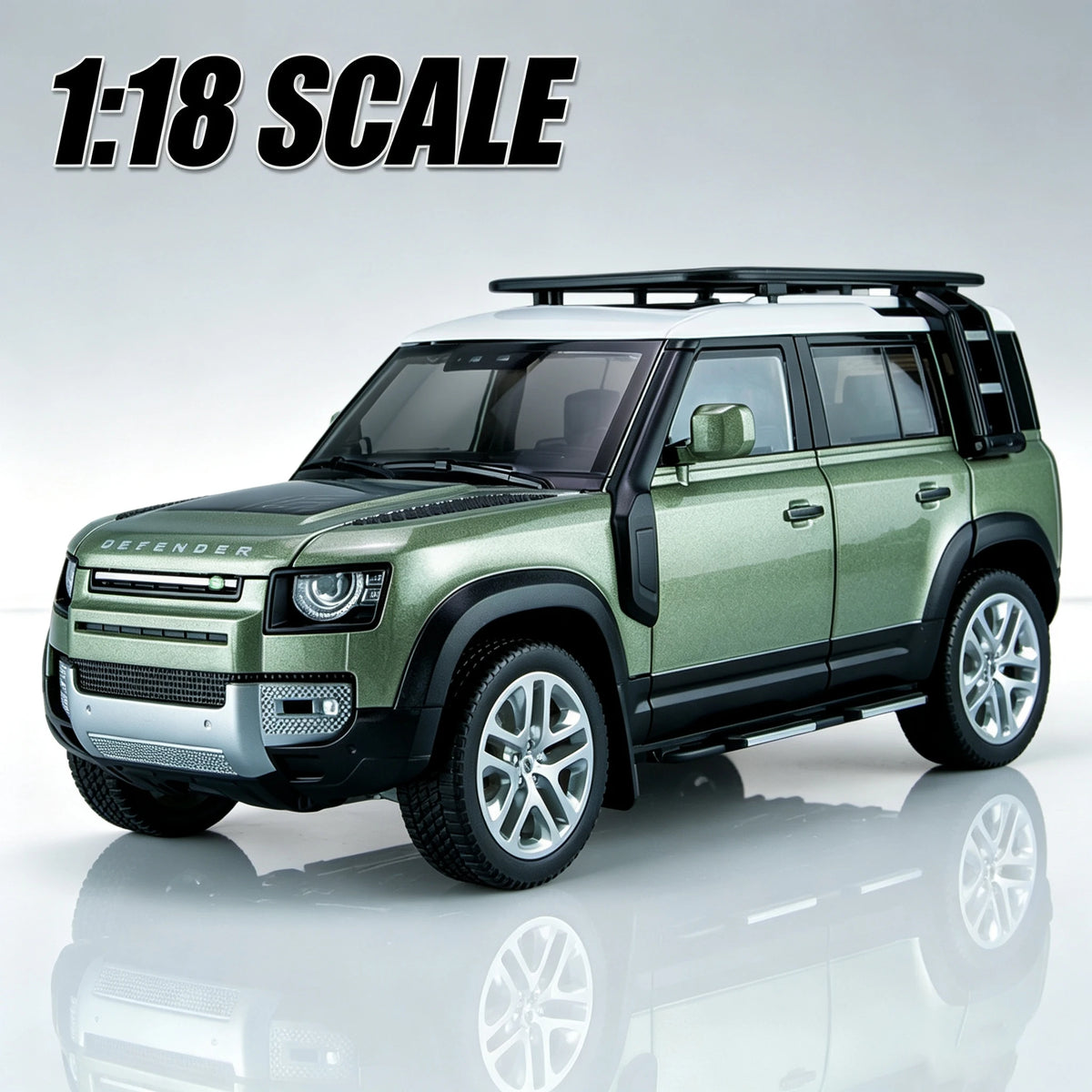 Defender 110 Off-Road Die-Cast Metal Vehicle Model for Adult Collectors