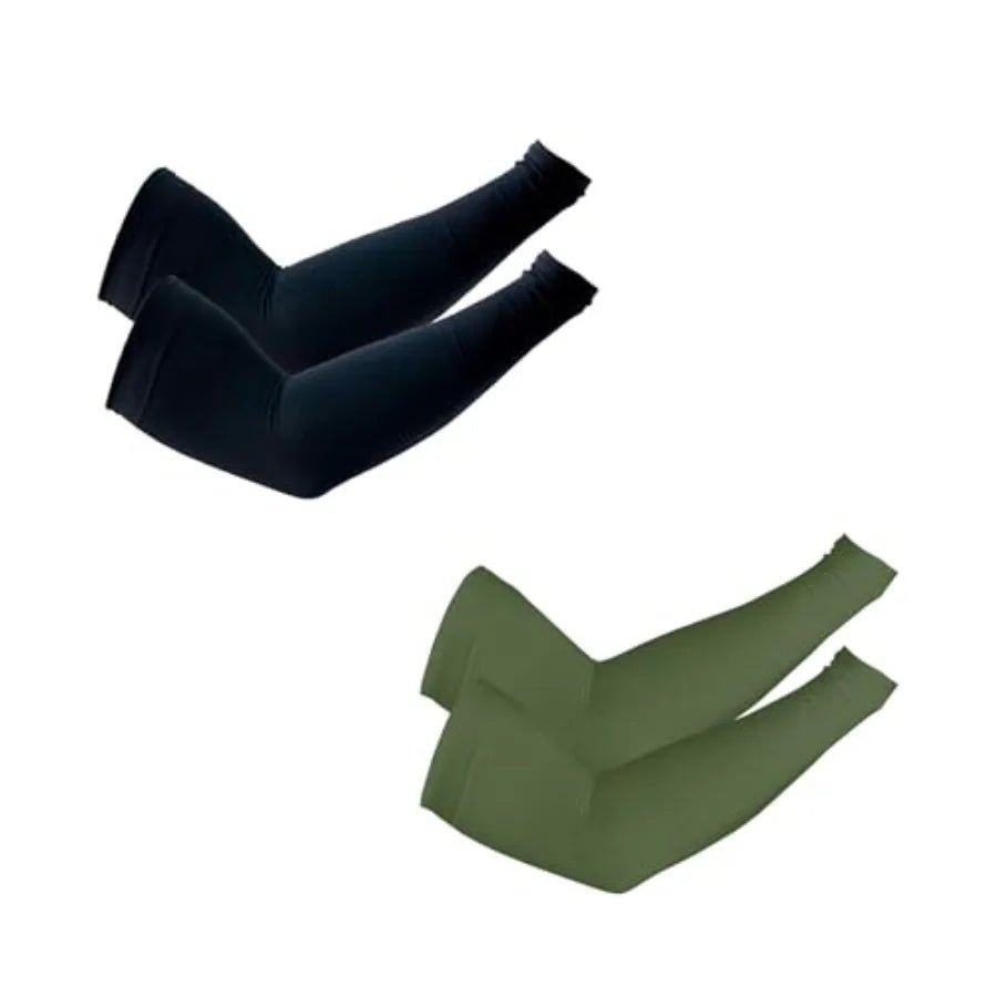 PFFY UV Protection Cooling Arm Sleeves for Men and Women UPF 50 Sun Sleeve