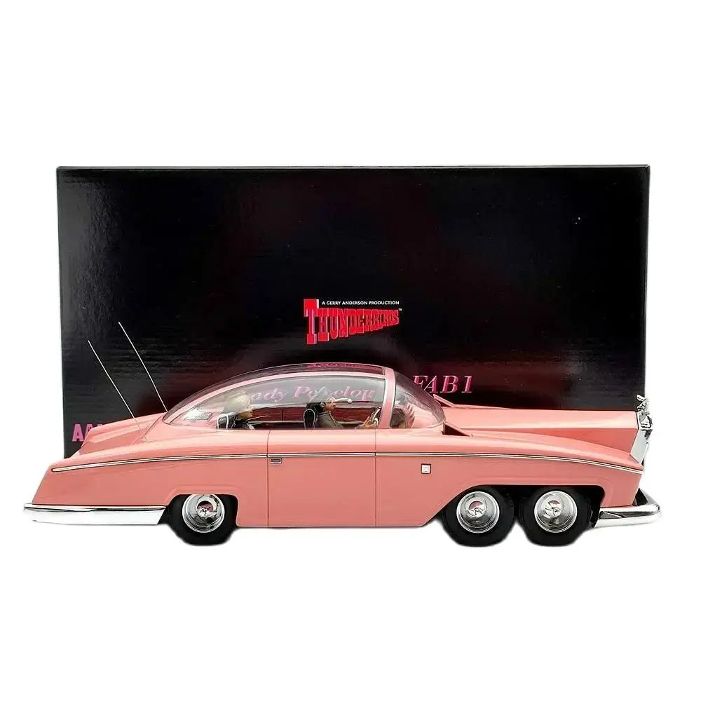 Lady Penelope's Thunderbirds FAB1 Resin Model Car Collectible Decoration