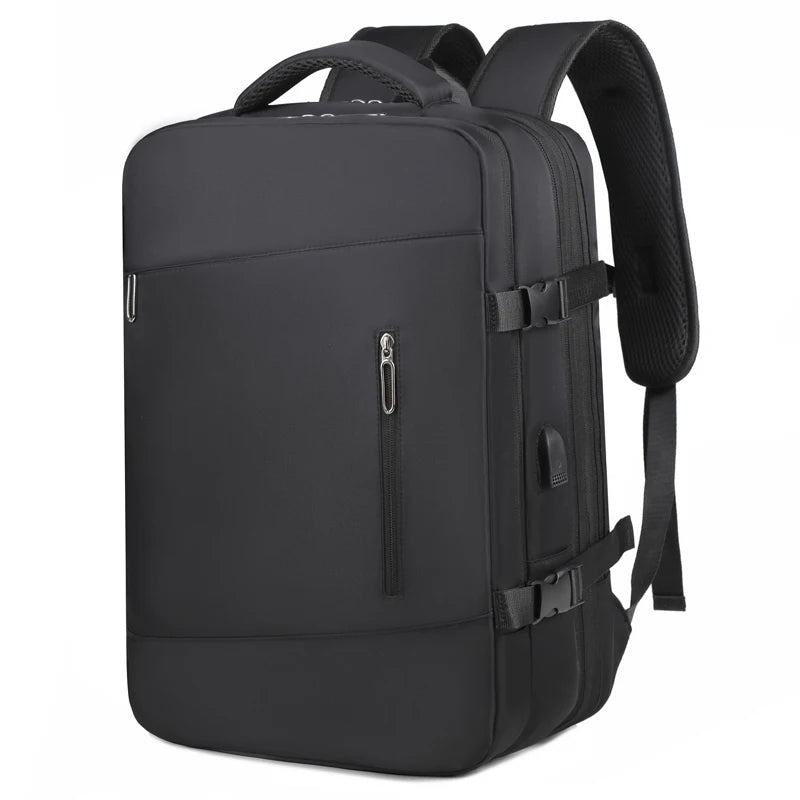 Unisex Travel Backpack With Laptop Compartment And Multiple Pockets