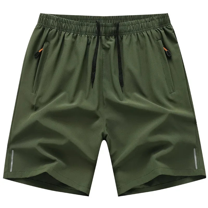 Summer Ice Silk Quick Dry Women Fitness Running Shorts