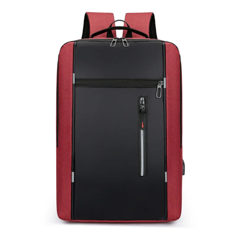 Waterproof Laptop Backpack USB Charging Unisex Large Capacity Daypack