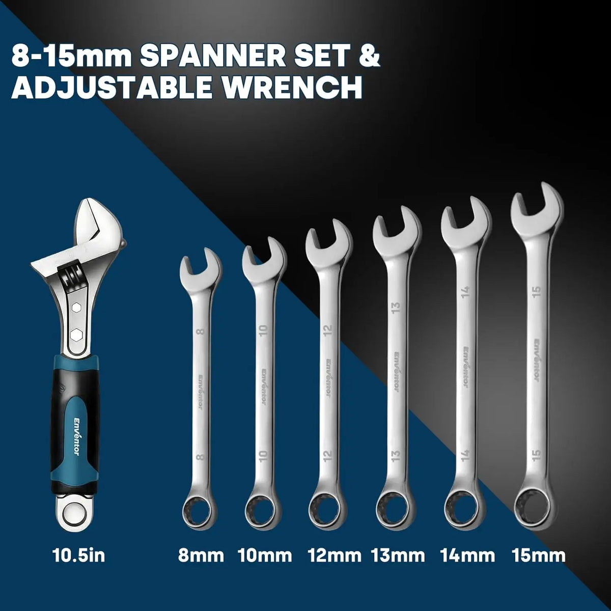Enventor Home Tool Kit with Toolbox for Repairs and DIY