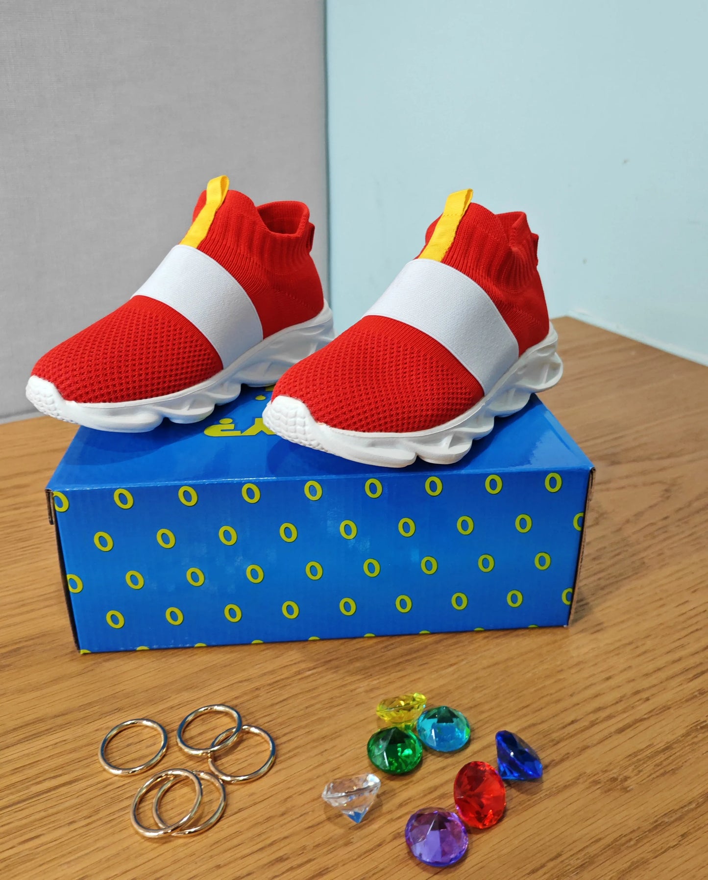 Sonic Shoes For Boys Kids Sonic Zapatillas Sonic Red Sonic Shoes For Kids Boys Girls Cartoon Anime Sonic Games Shoes