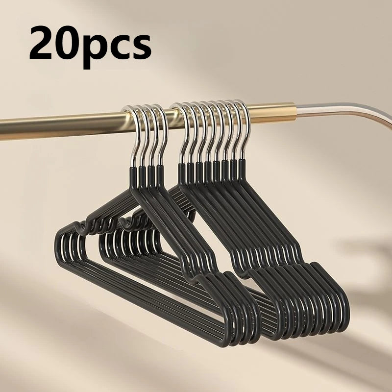 Metal Clothes Hangers Anti Slip Heavy Duty Space Saving Organizers