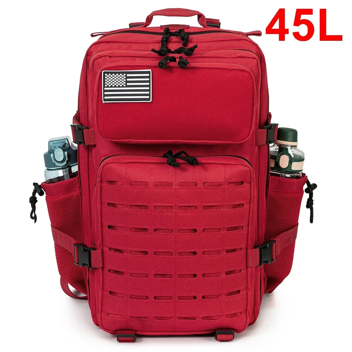 ReFire Gear Tactical Backpack For Outdoors With Water Bottle Holder