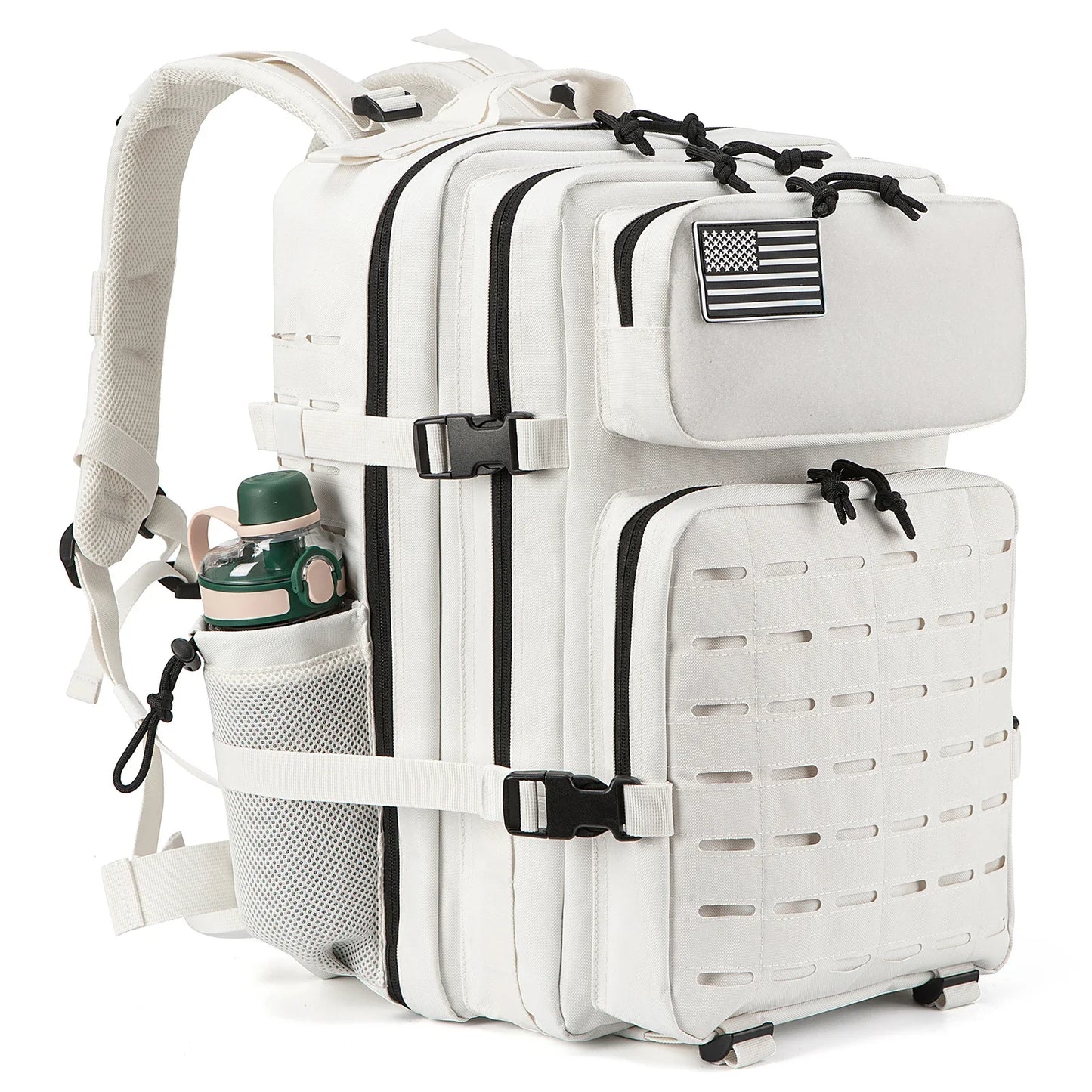 ReFire Gear Tactical Backpack For Outdoors With Water Bottle Holder