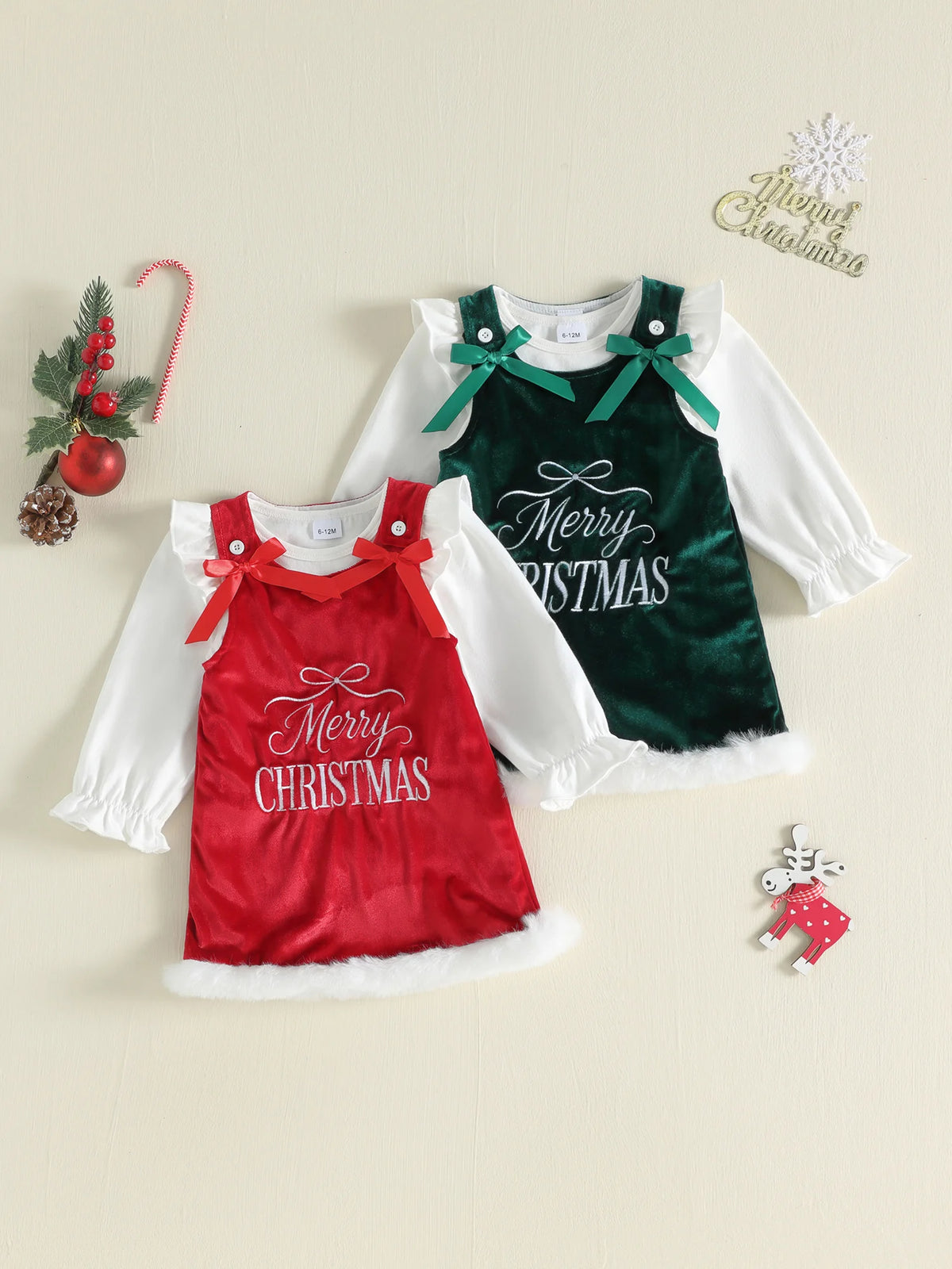 Tops Velvet Overalls Christmas Dress Sleeve Christmas Outfits Long Christmas Outfits Outfits Overalls
