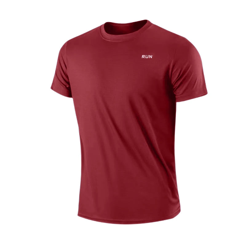 GenDaway Mens Quick Dry Short Sleeve Gym T Shirt Top