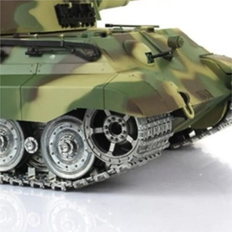 Toucan RC Hobby King Tiger Tank Metal Wheels Barrel Recoil