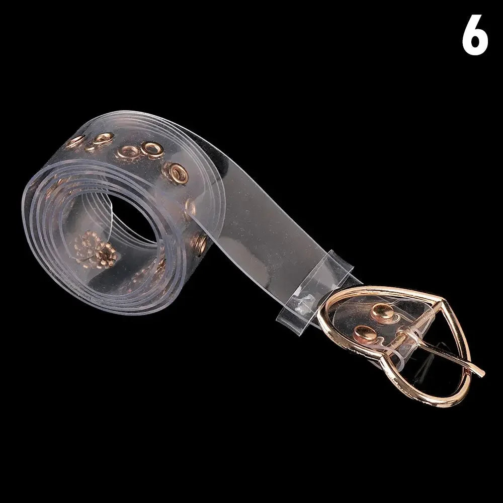 Women Straw Belt With Wooden Buckle And Elastic Waist Chain