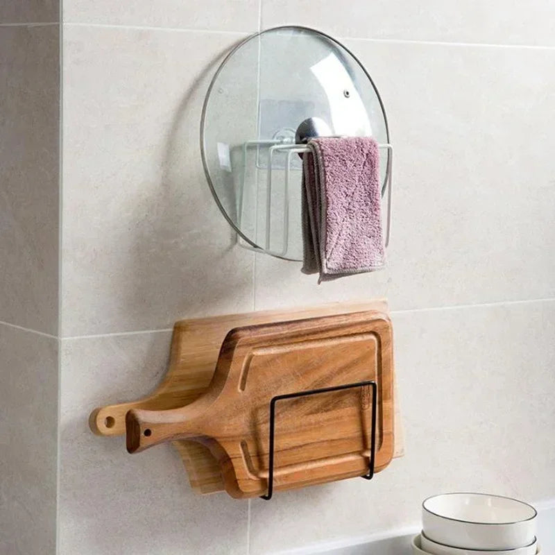 Multi Layer Pot Lid Holder And Kitchen Rack Stand Rustproof