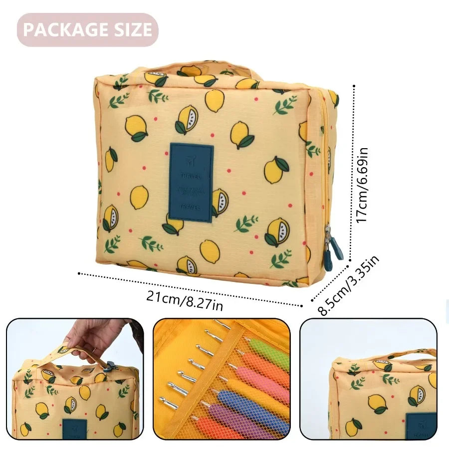 Beginner Crochet Kit With Yarn Hooks And Essential Tools
